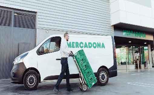 Se necesita repartidor para Mercadona 1338€/mes