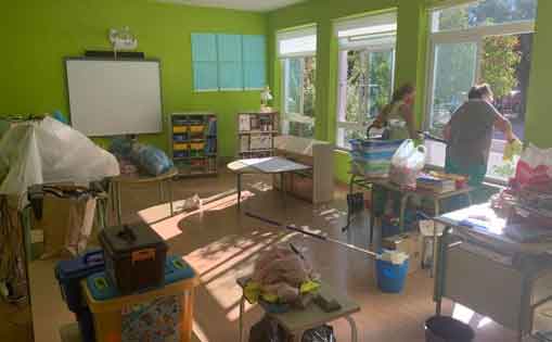 Se necesita operario/a para limpieza de colegios