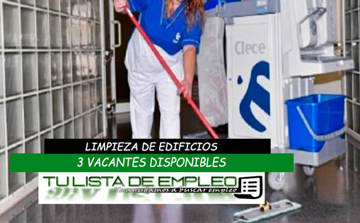 Se necesita limpiador/a para trabajar en Cádiz capital P.indefinido