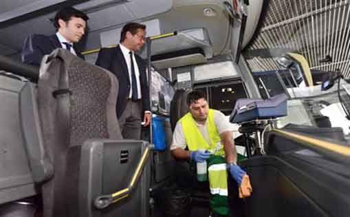 Se necesita personal para limpieza de autobuses 12-18€/h