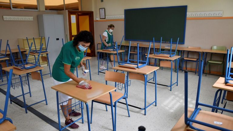 Personal para limpieza de colegio