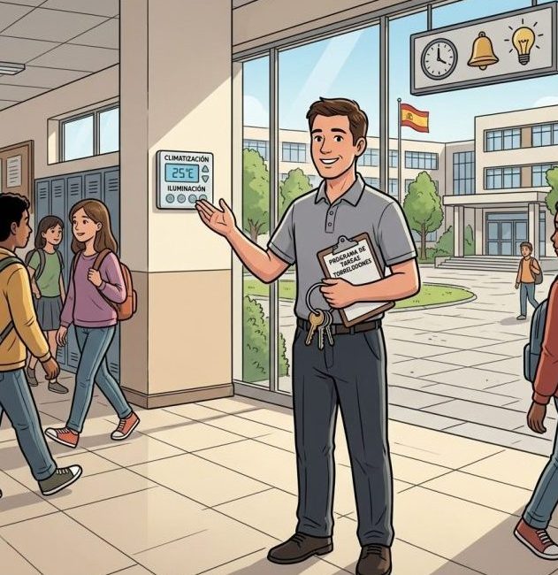 Conserje para Colegio