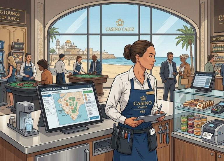 Empleado/a de Sala a un Salón de Juego