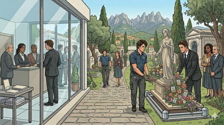 Vacantes en Sector Funerario: Tanatorios y Parque Cementerio