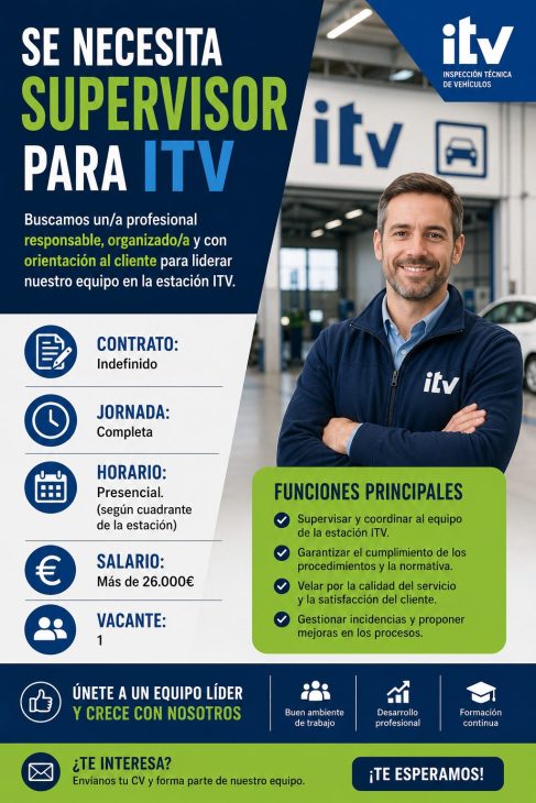 Se necesita supervisor para ITV