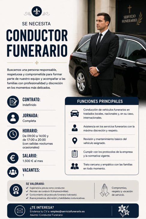 Conductor funerario
