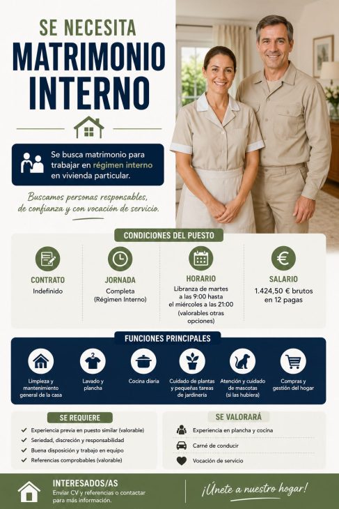 Se necesita matrimonio interno