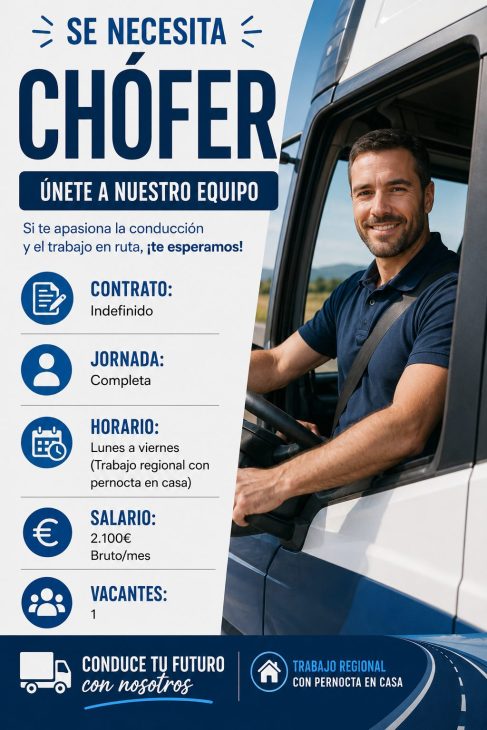 Se necesita Chófer