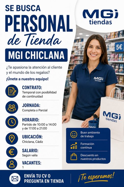 Personal de Tienda MGI Chiclana