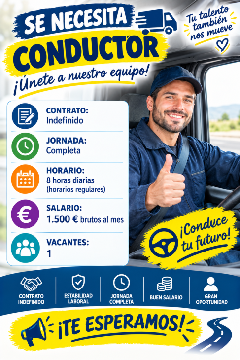 Se necesita conductor