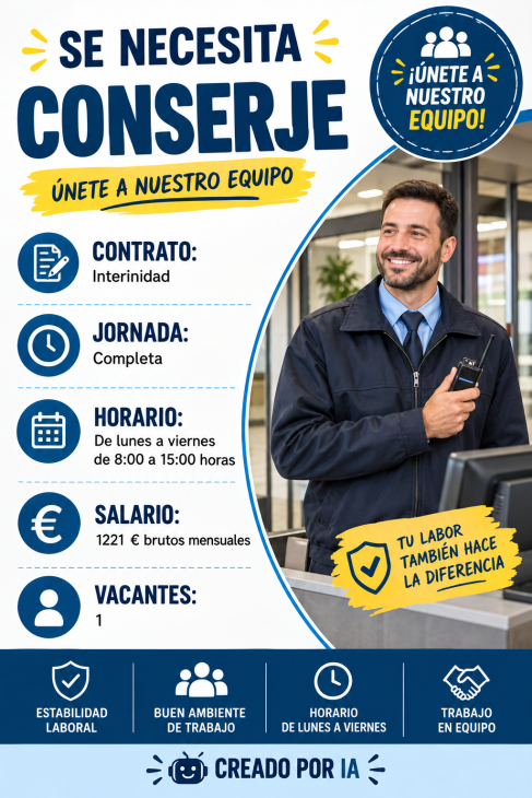 Se necesita Conserje