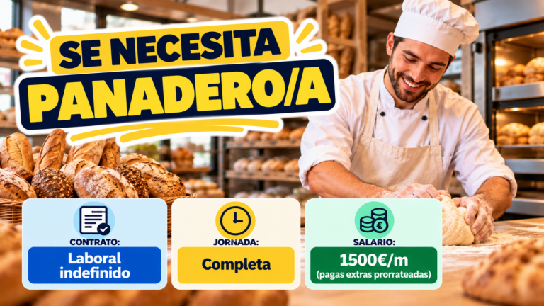 Se necesita panadero/a